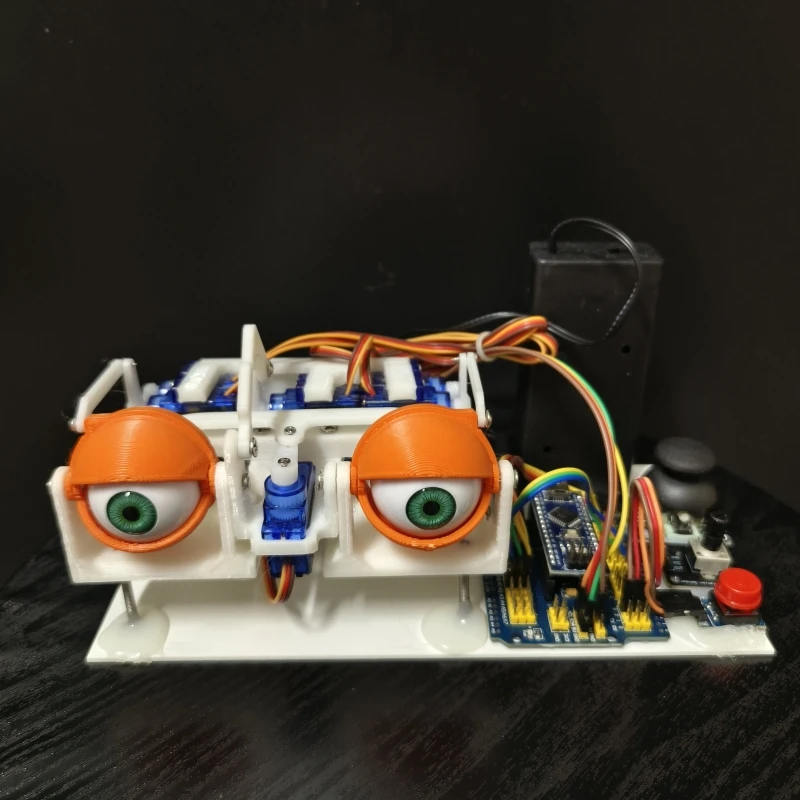 Arduino Bionic Eye ตาจำลองที่สามารถตั้งโปรแกรมได้, หุ่นยนต์เคลื่อนที่เชิงกล, สิ่งประดิษฐ์สร้างสรรค์แบบโอเพ่นซอร์สอัจฉริยะ