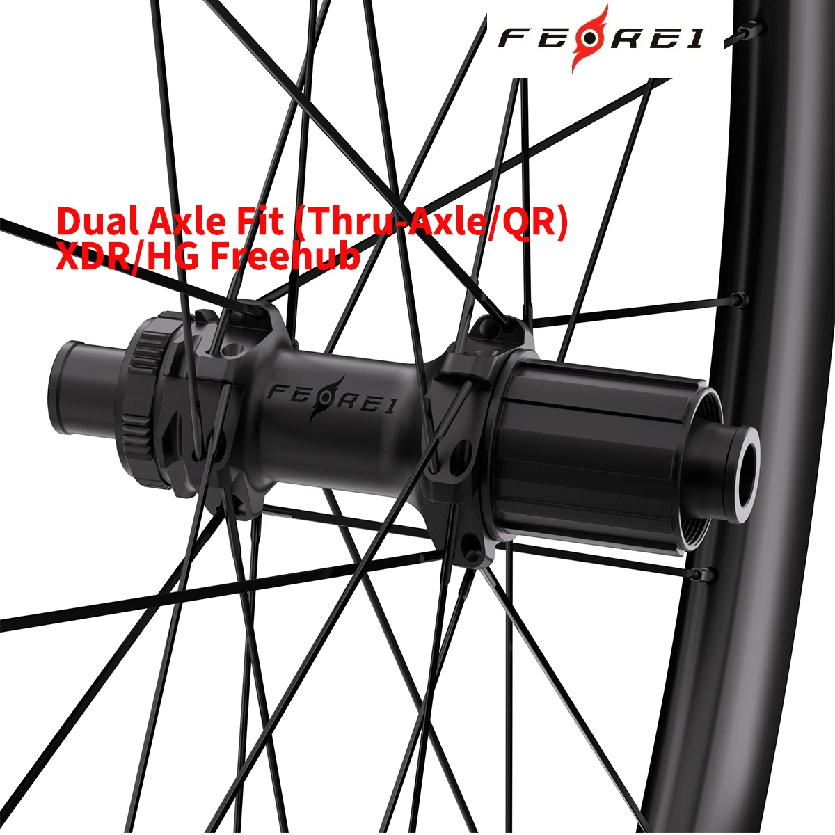 STLF Ferei الكربون العجلات UCI المعتمدة 700C لايحتاج مكبح قرصي الطريق الدراجات 24 ثقوب مركز قفل عجلات 40-60 مللي متر عمق الحافة