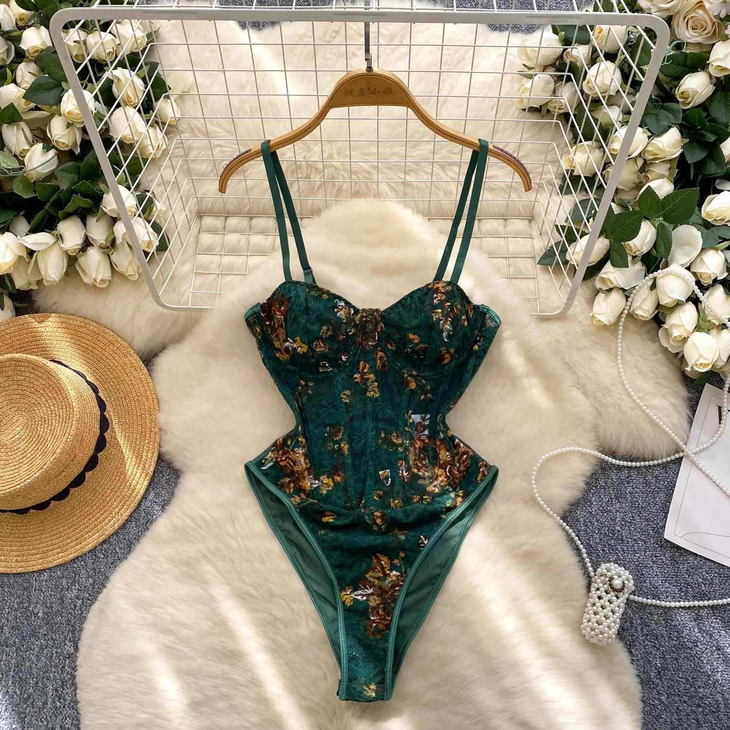 Vintage Elegant sexy fishbone print Blouse Fashion Shirt  Chic Top hotsweet Fairy  bodysuits Summer Women Shirt