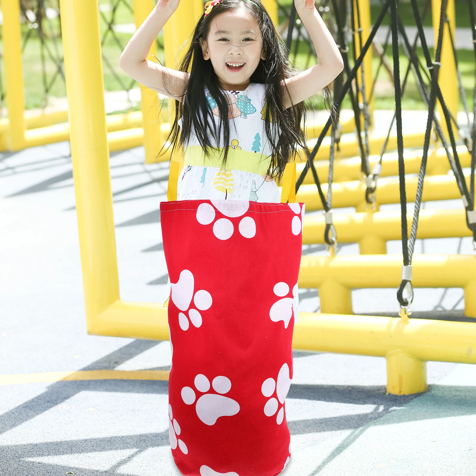 

Funny Jumping Bags Outdoor Sack Race Bag Party Game Children Light-Weight Potato Sack Race Bag For