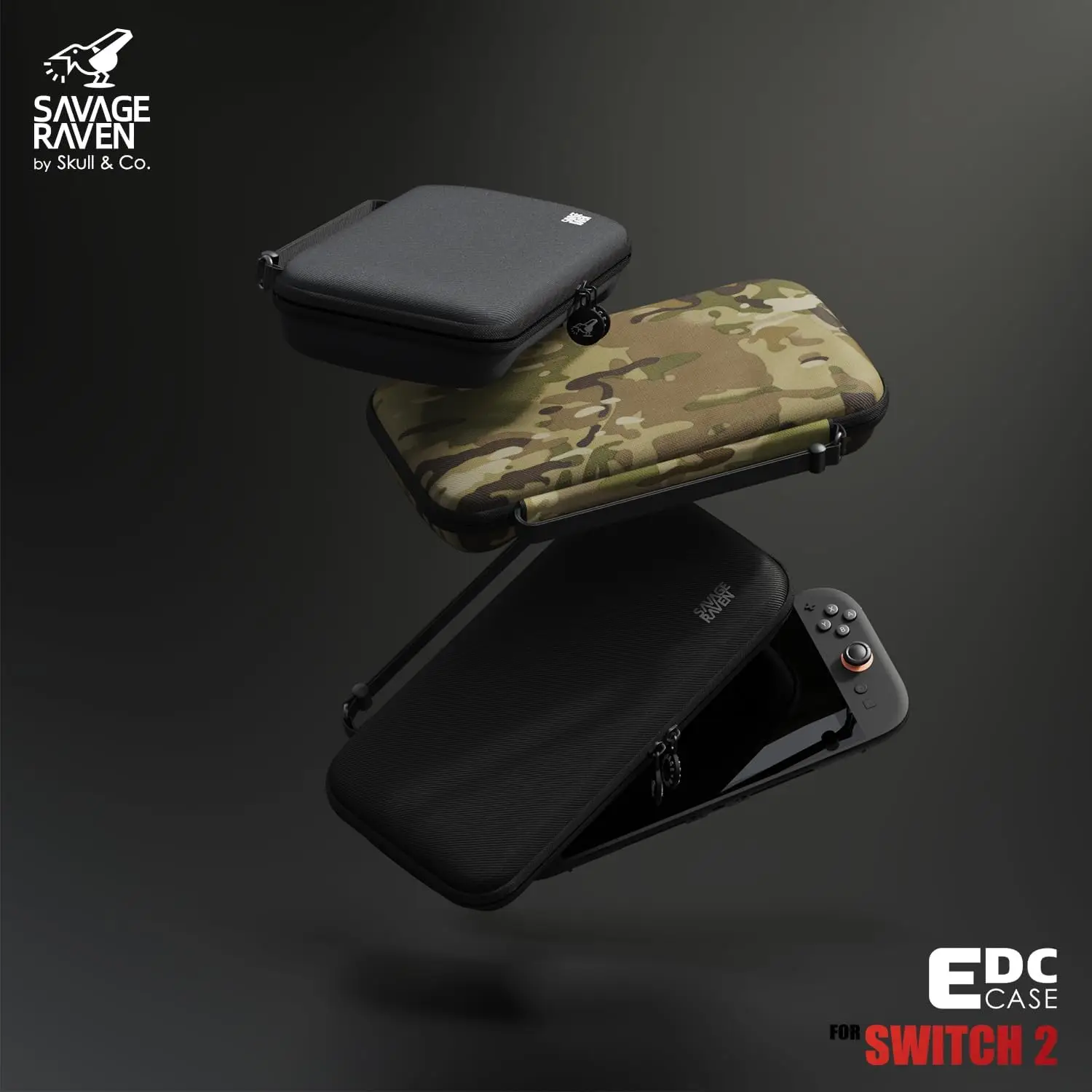 

Портативный жесткий чехол Every Day Slim для Nintendo Switch 2: дорожный кейс для консоли, защита для Nintendo Switch 2