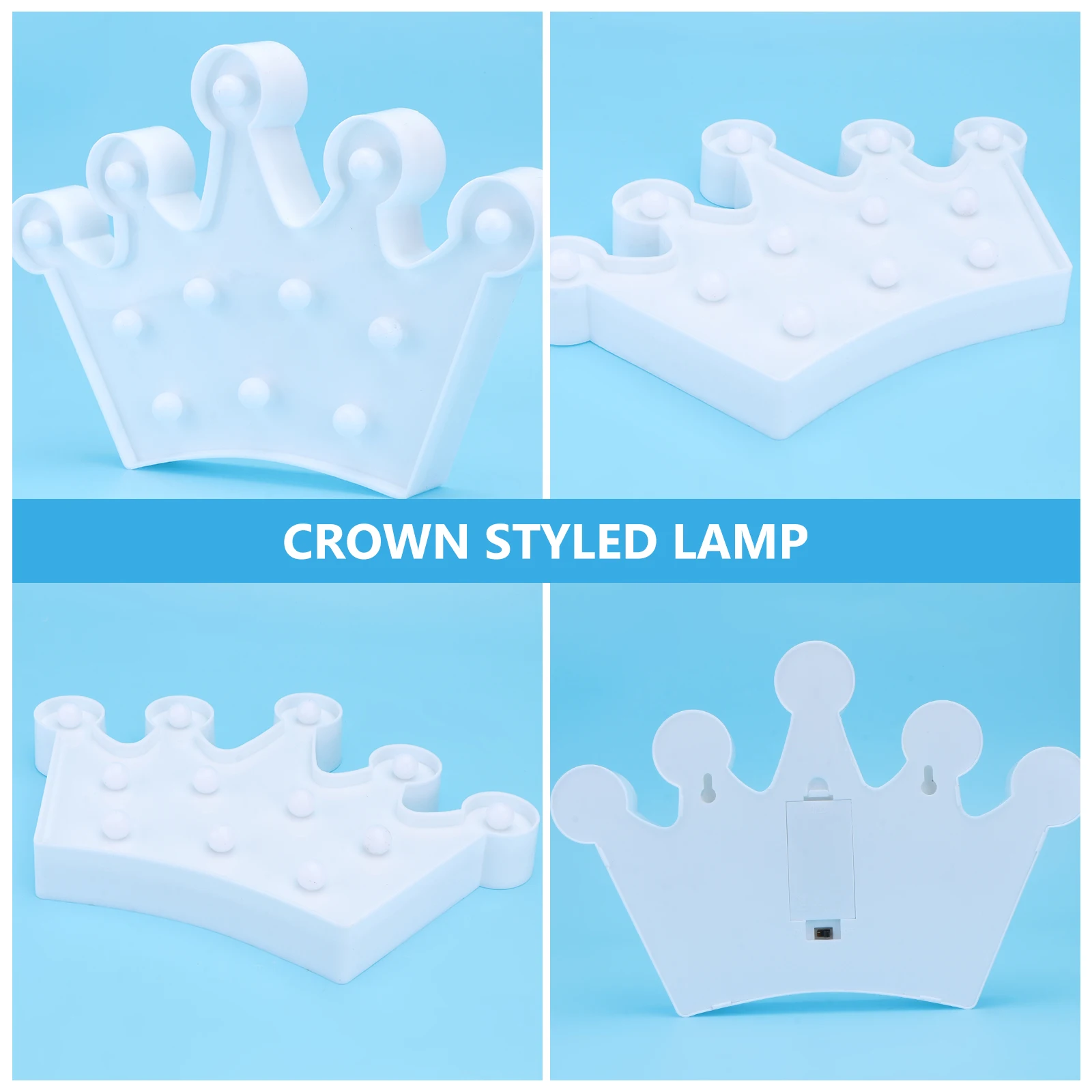 تاج ضوء الليل Led أباجورة قابلة للشحن المحمولة مهرجان حفلة هدية الإضاءة الناعمة الإبداعية لمبة مكتب شحن حلية