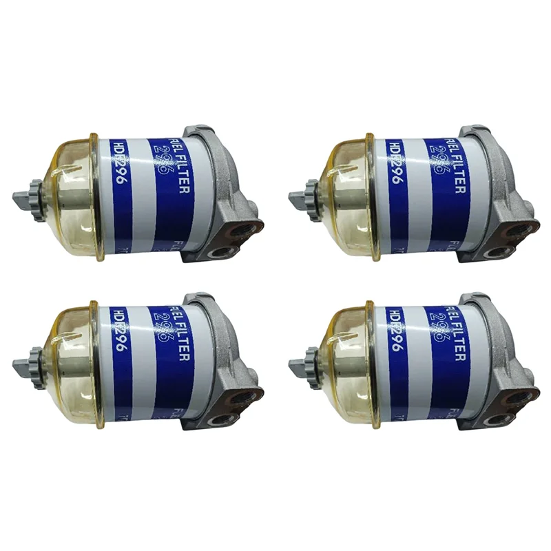 

A03G-4X Diesel Filter Oil Water Separator Single Cup Assembly 7111-296 HDF296 Universal Fuel Filter 296 Filter Elements