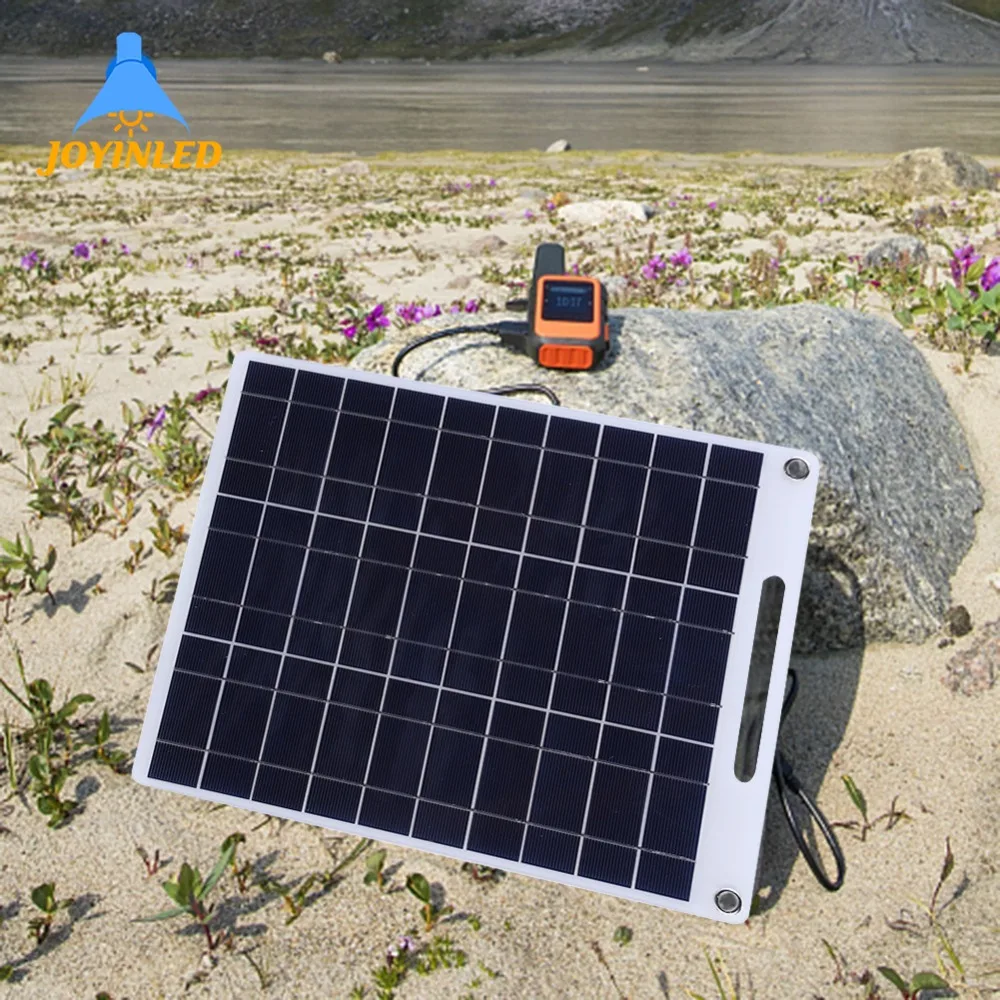 Panel Solar portátil de 5V, placa Solar con carga segura USB, estabiliza el cargador de batería, Banco de energía, teléfono, Camping al aire libre, hogar