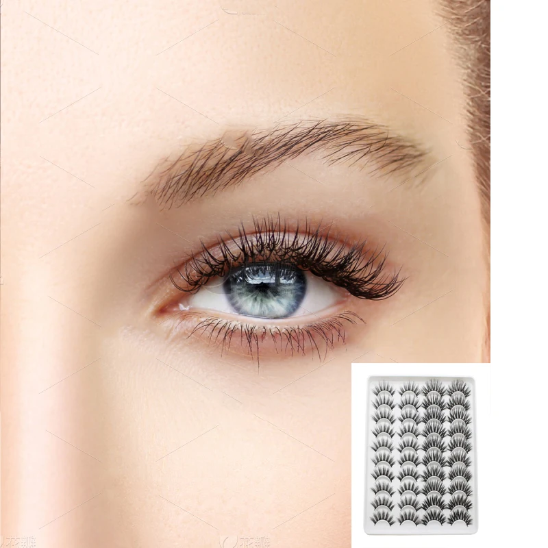 

3D Mink Eyelashes Popular maquillage Reusable Natural lashes Artificial Thick comfortable False Eyelash Extension