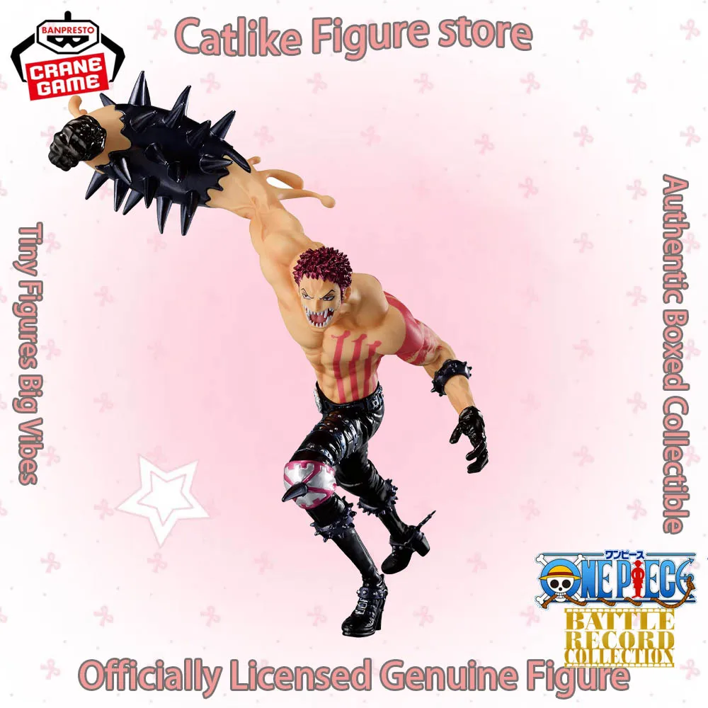 

Новая оригинальная фигурка Banpresto Battle Record Collection One Piece Charlotte Katakuri, модель аниме-персонажа, украшение, в наличии