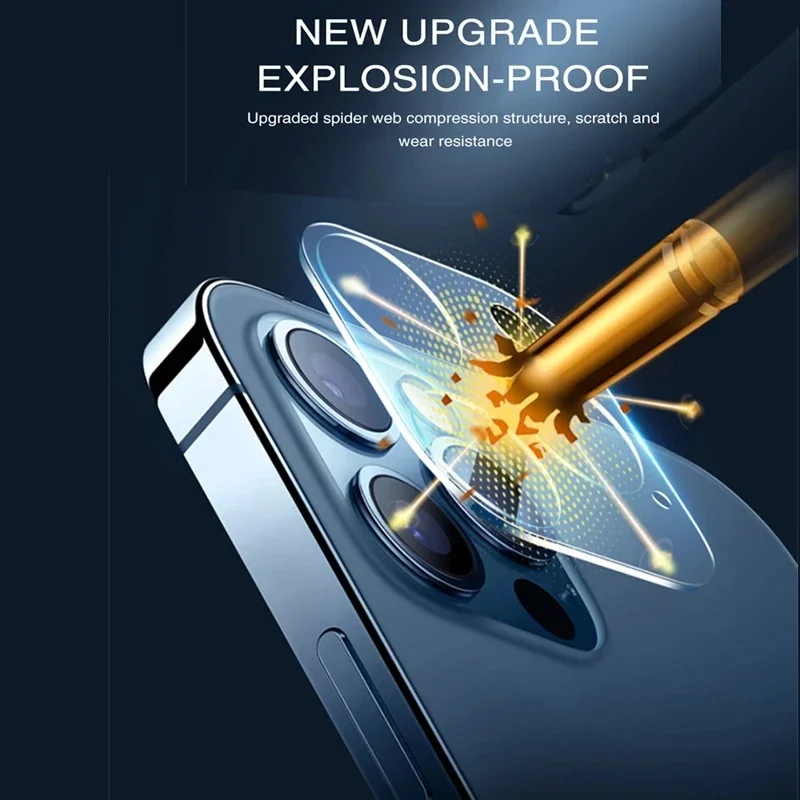 HD Camera Glass Film for IPhone 14 Plus Pro Max Lens Tempered Glass Protective Film for IPhone14 Back Lens Protective Cover