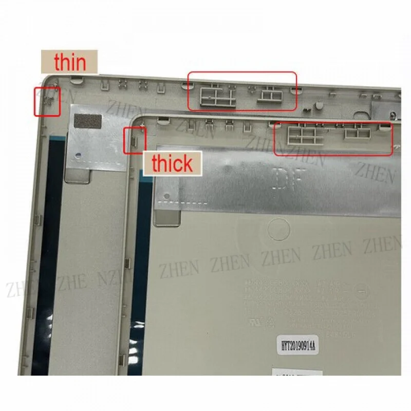 

Y New For HP Pavilion X360 14-CD 14-CD005NS LCD Back Cover/Palmrest/Bottom Case