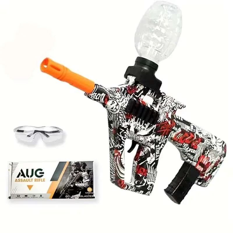 AUG Ball Blaster - Hoogwaardig geassembleerd pistoolspeelgoedblaster voor gevechtsspel buitenshuis