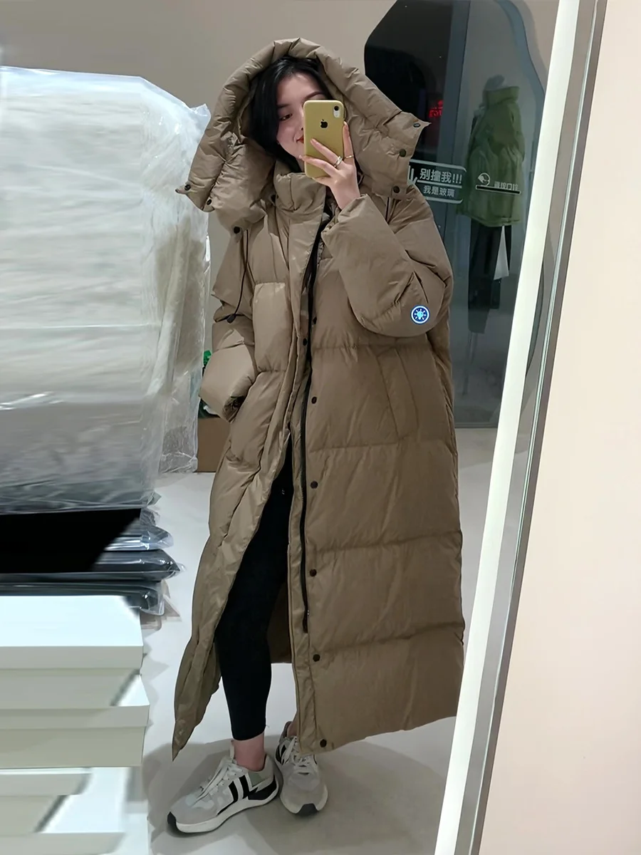 2025 معطف طويل دافئ للغاية. أسلوب عصري بطول الركبة "Big Comforter" للحماية الشتوية المثالية. #3