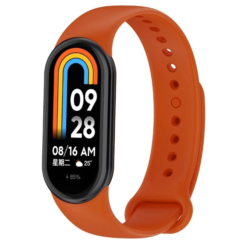 Quick Release Smartwatch-Loop Anti-scratch Soft Wristband Fashionable Bracelet Suitable for Mi Band 8 Comfortable Strap