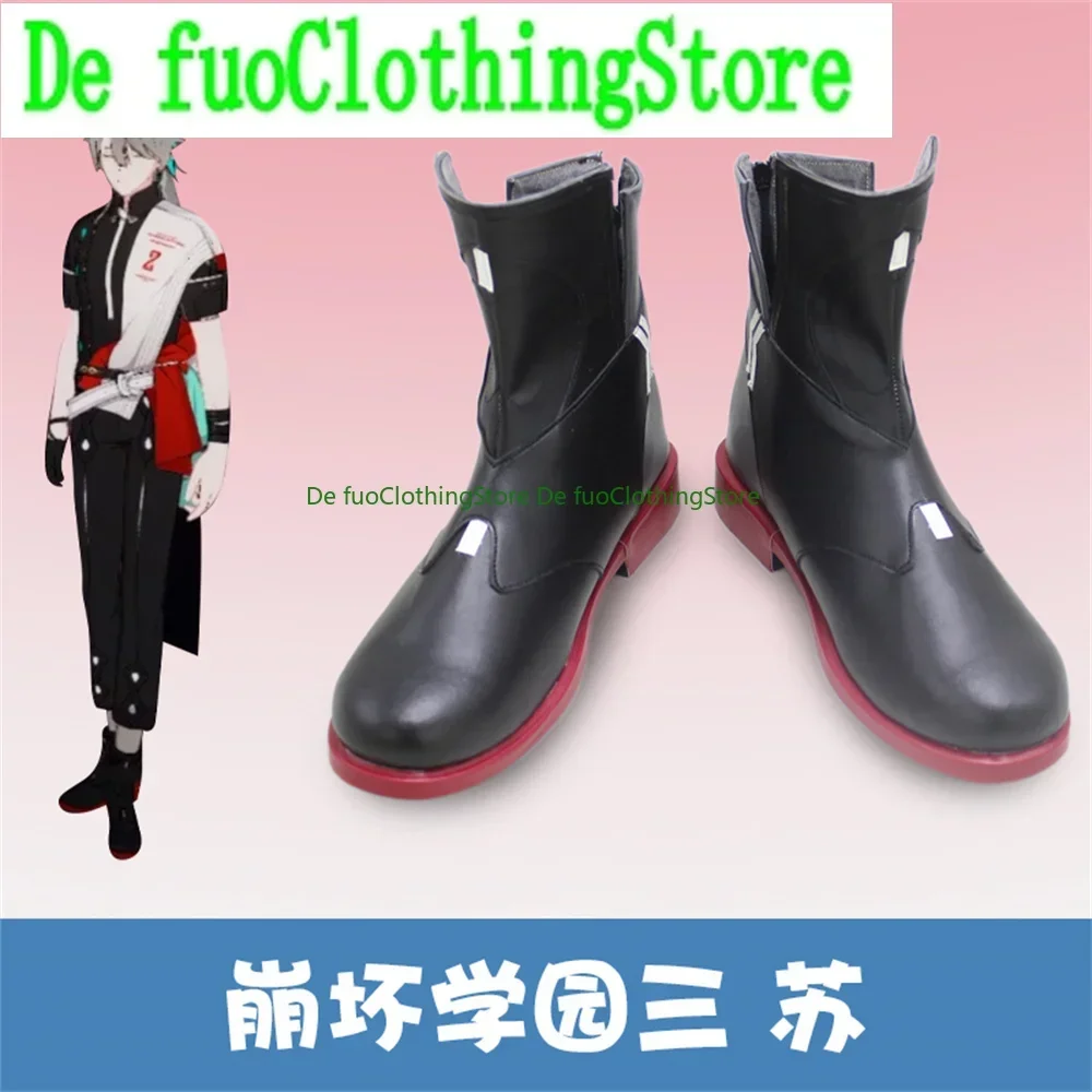 

Honkai Impact 3 Su Cosplay Shoes Boots Game Anime Halloween Christmas DefuoClothing Shoes Store