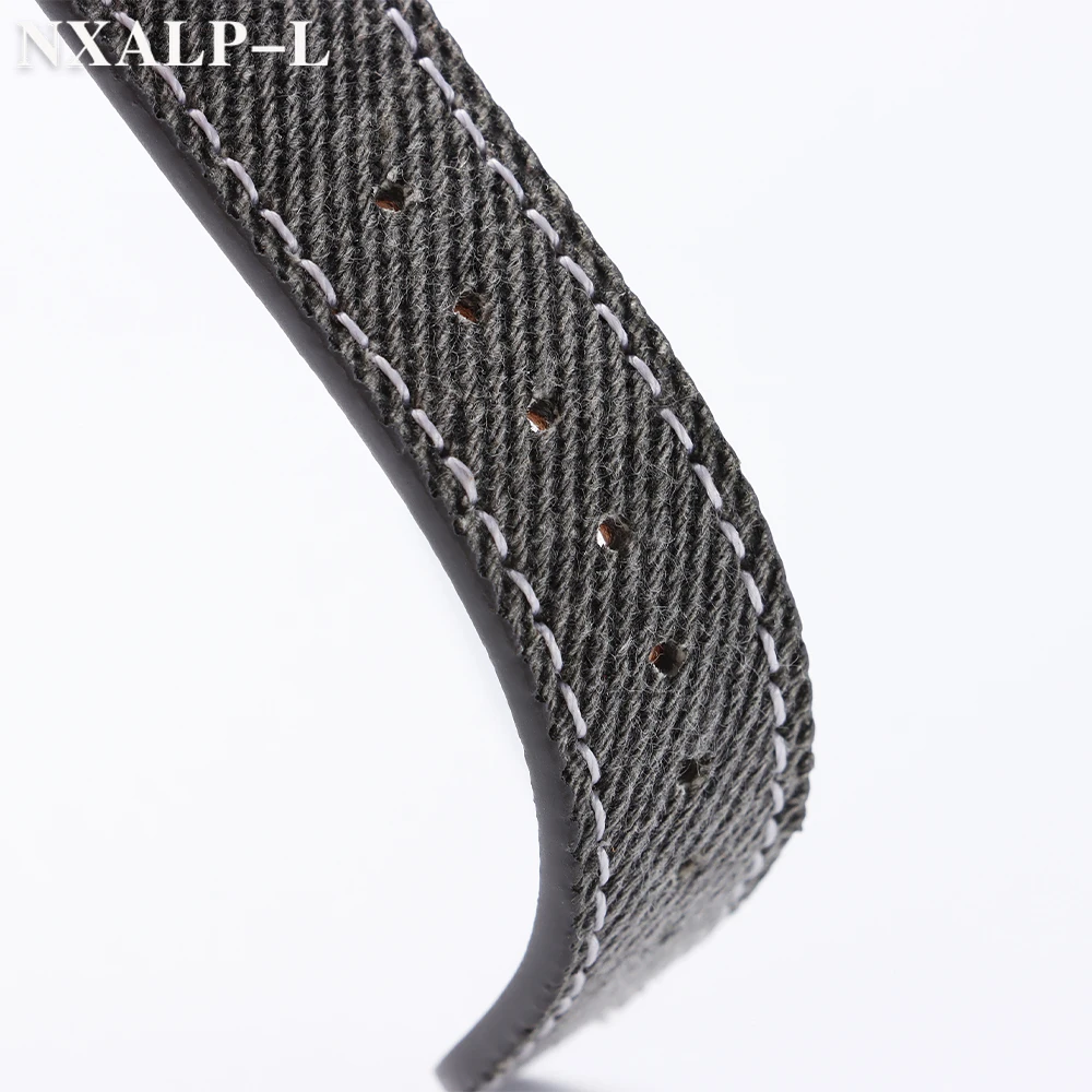 Denim Sailcloth Watchbands Lea - đánh giá và giá Suede Strap Watch