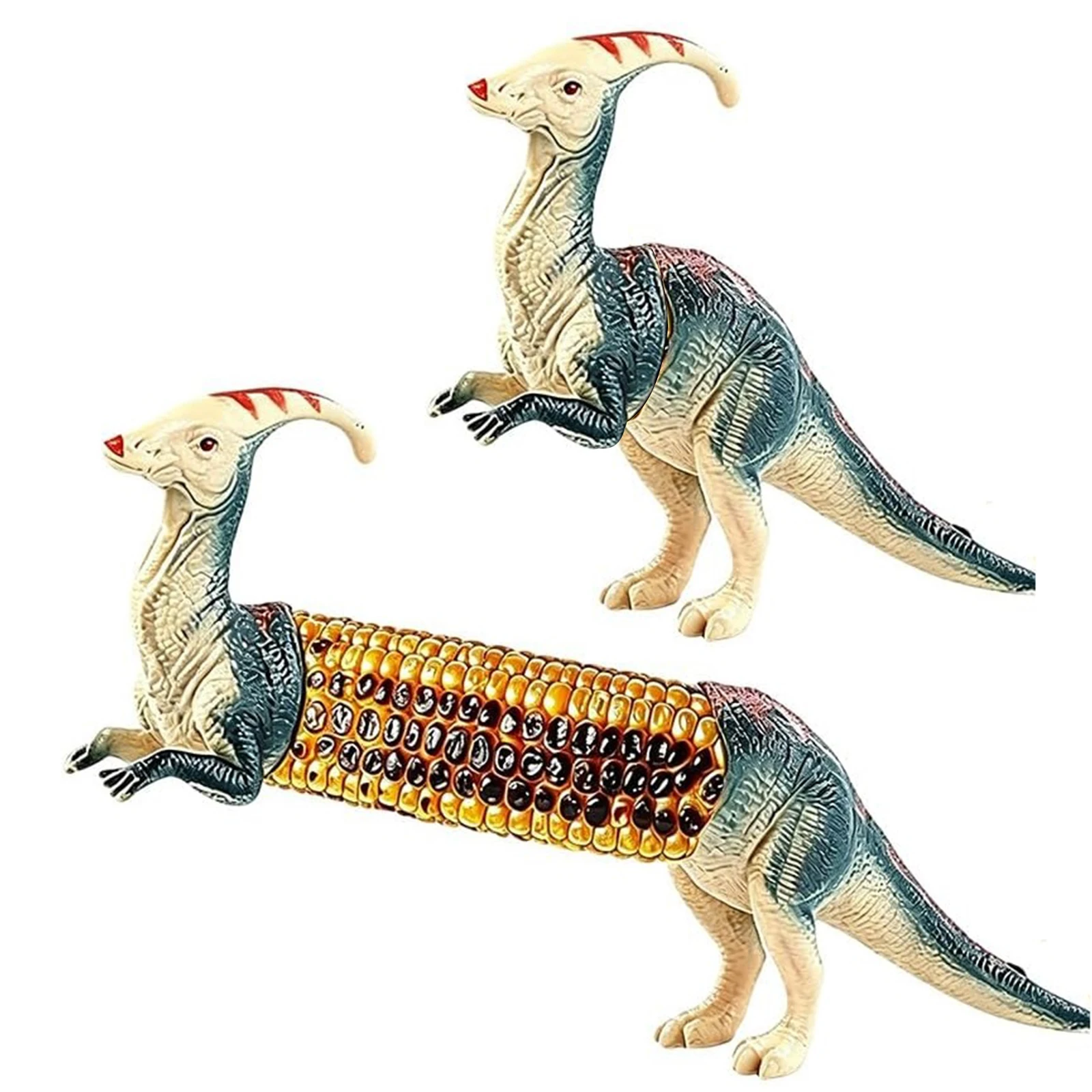 Dinosaur Figurine Set - Держатели для кукурузных початков в виде