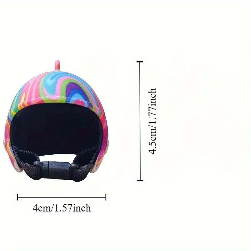 New Helmet Chicken Pet Supplies Protection Chicken Hat Hamster Funny Head Hoop Bird Toy Doll Animal Head Cover