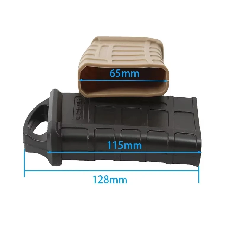 M4/M16 Quick Magazine Rubber Holster 5.56 Magazine Pouch Rubber Non-slip Holster Gun Airgun Cartridge Hunting Accessories