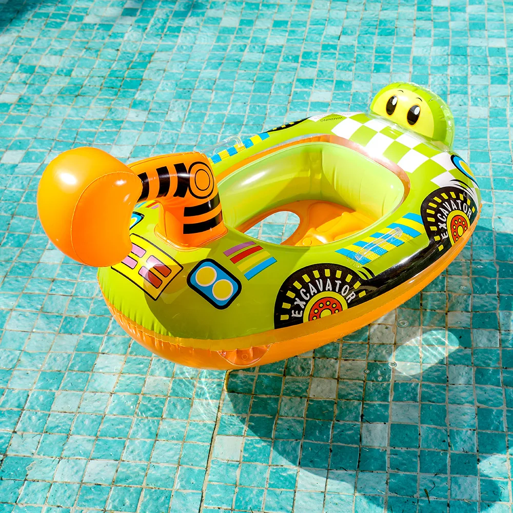 Rooxin Baby Swimming Ring Water Play Tube Pool Floats for Children Swim Circle Unicorn Flamingo Pool Inflatable Toy Summer Party