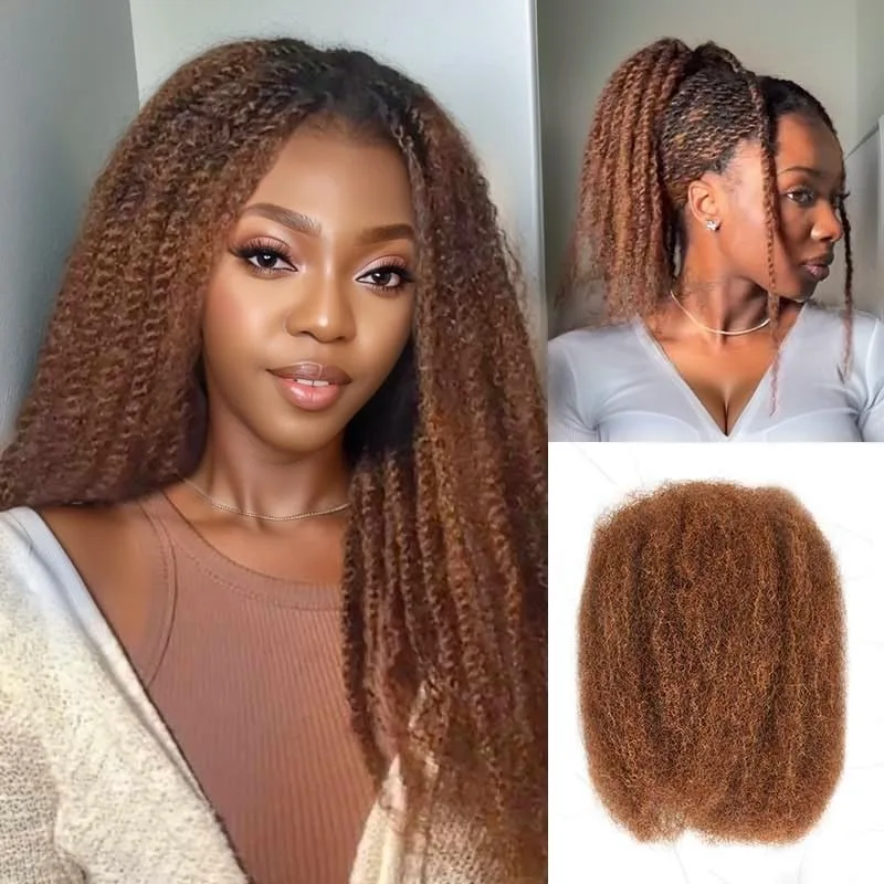 

Перуанские кудрявые вьющиеся человеческие волосы для плетения оптом Remy Bundles No Shedding Afro Kinky Mini Twist Hair 100% человеческие волосы