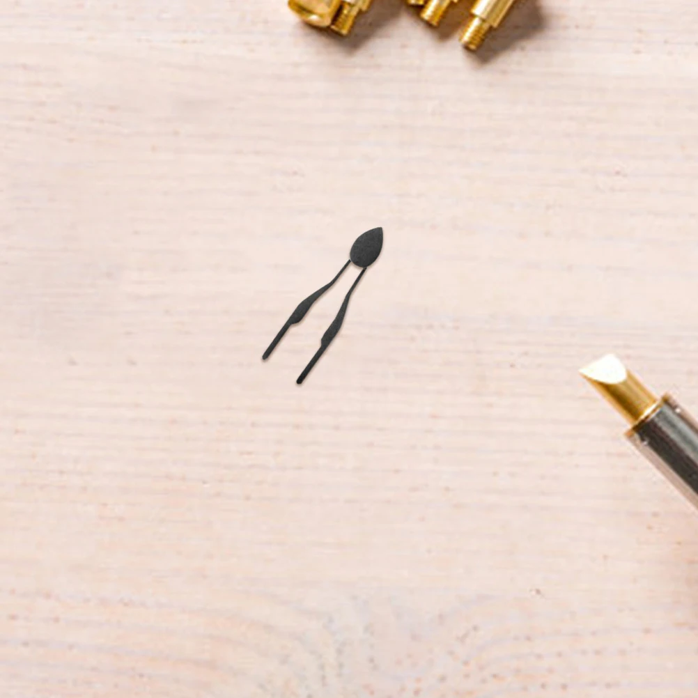 2pcs Wood Burning Tips Precision Durable Iron Material Easy Installation Heat Resistant Pyrography Pen Wire Soldering Shading