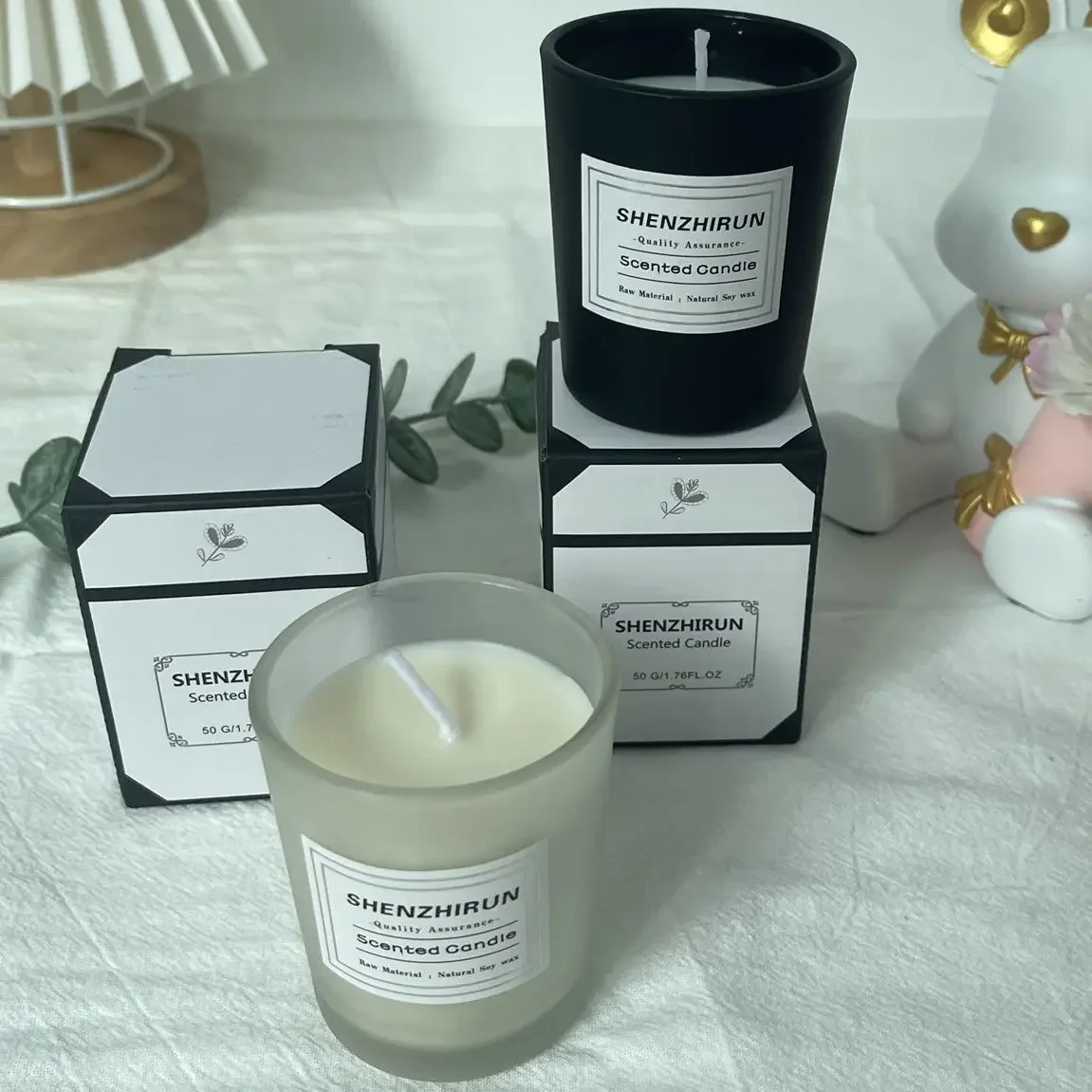 Velas de aromaterapia Ins de estilo nórdico, Mini velas aromáticas, decoración de escritorio interior para el hogar, recuerdos sin humo de cera de soja