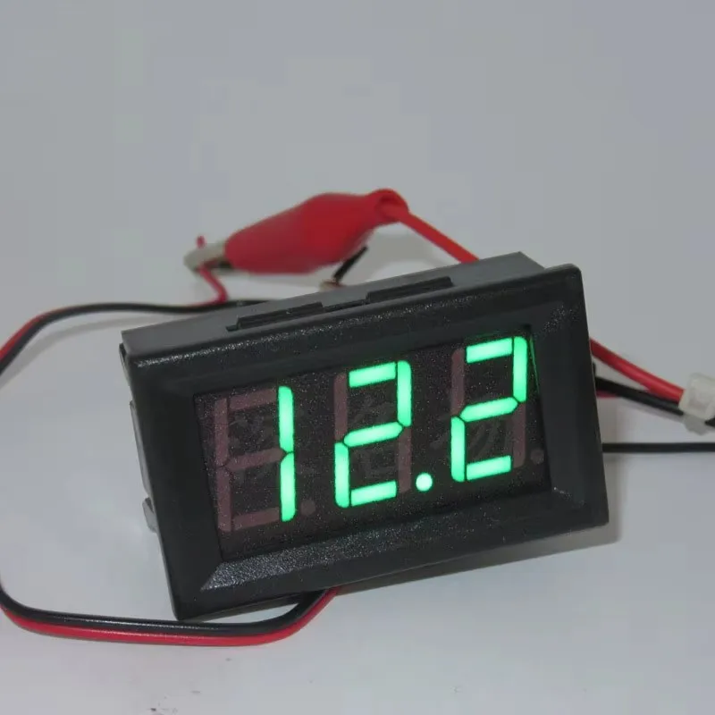 1/2/5PCS LED Digital Voltmeter DC 4.5V-30.0V Reverse Protection 0.56-inch With Shell Digital Tube Dc Voltmeter Head A3