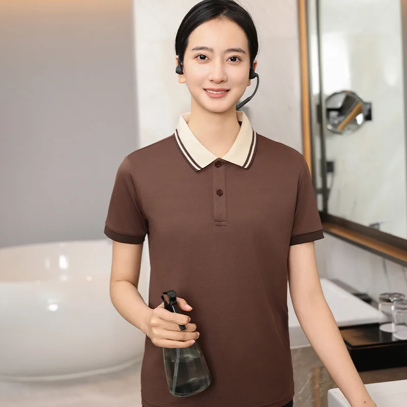 Plus Size Summer Cleaning Uniform for Hotel, Supermarket, Hospital, Property & Housekeeping Staff