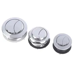 1PC Dual Flush Toilet Tank Button Round Shape Toilet Push Dual Flush Buttons Bathroom Accessories 70mm/57mm/47mm