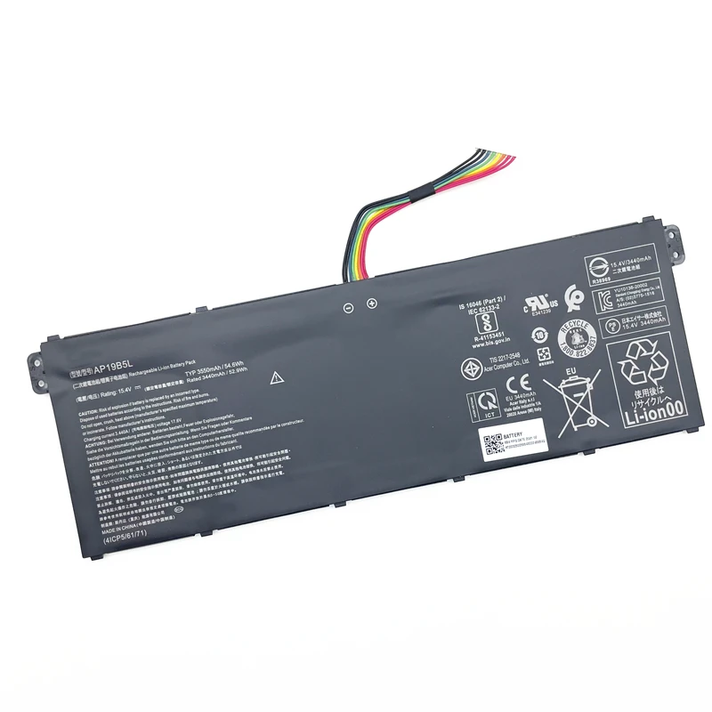 Imagem -05 - Bateria do Portátil Acer Aspire A51453 A51544 A715-41g Series Kt.00405.010 Novo Csmhy-ap19b5l