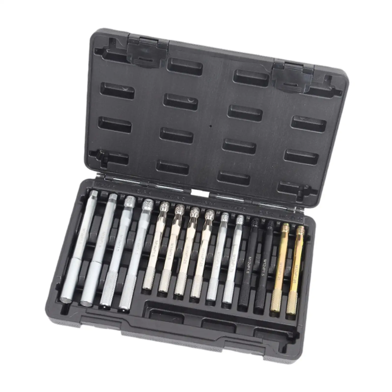 

14 Pieces Wheel Alignment Pin for Changing Tires Portable Professional Wheel Installer Guide Tools Tire Installation Tool Set