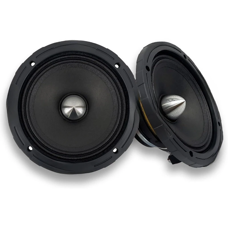 HCCA64N HCCA Series 6.5” Ultra Efficient Neodymium Midrange Loudspeaker, 1400W Max Power, 350W RMS, 4 Ohm, 1.5” Voice Coil