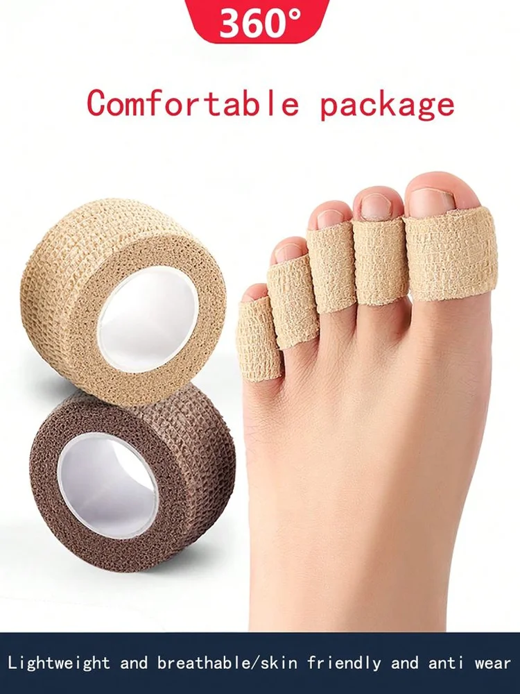 Ochrona stóp i palców, ochrona palców i stóp, lakier na porywki, samoprzylepny bandaż, powłoka do paznokci, ochrona palców