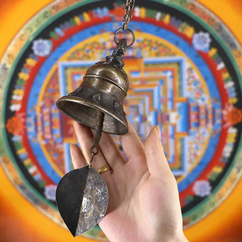 Handmade Small Bell Pendant Wind Chime Hanging Decoration Door Ornament