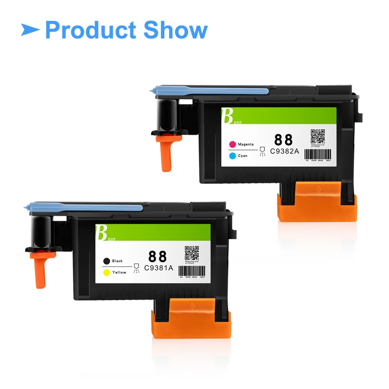 For HP 88 Printhead C9381A C9382A 88 Print Head For HP Officejet Pro K5400 K550 K8600 L7480 L7550 L7580 L7590 L7650 L7580 L7750