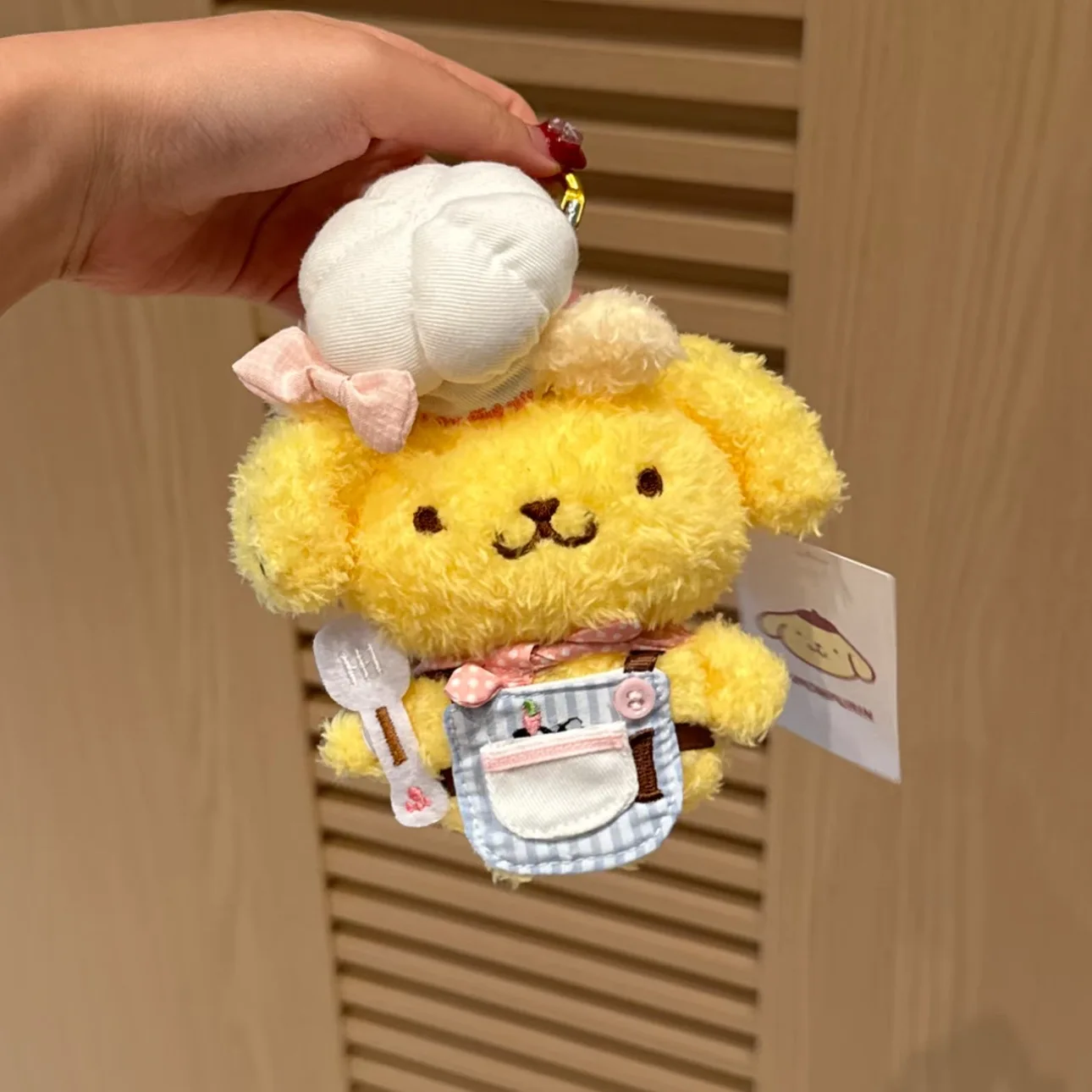 Pom Pom Purin Sanrio Wearing A Crown The Little Prince Different Costumes Plush Stuff Toy Schoolbag Pendant Birthday Gift Friend view 4