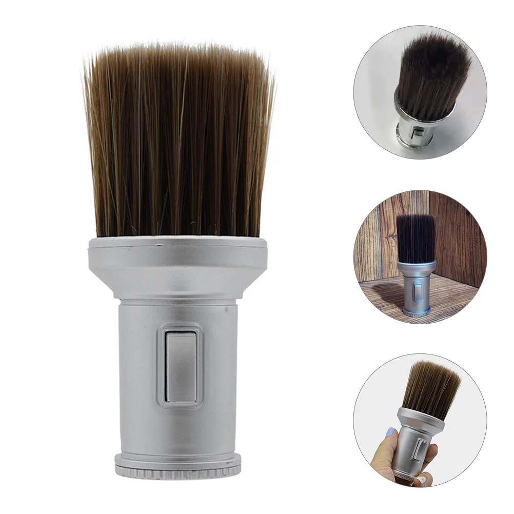 Body Powder Brush Hair Hairdressing Mens Shaving Soft Bristle Cleaning Home Dust Remover Neck Barber Supplies Styling Modeling