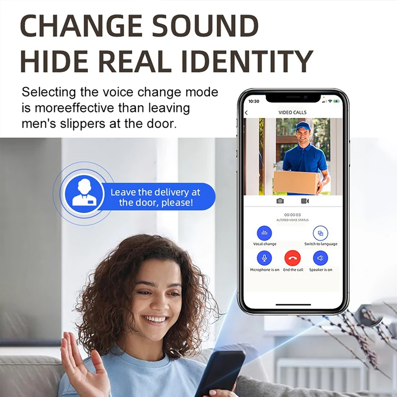 IP65 مقاوم للماء في الهواء الطلق جرس الباب اللاسلكي مع غطاء المطر الشمسية كاميرا تويا العين الباب الرقمي ثقوب الباب المنزل الذكي فيديو الاتصال الداخلي #6