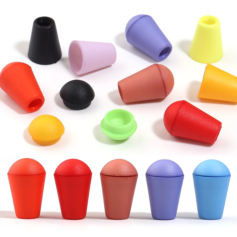 30sets/lot Multicolor ABS Cord End Caps Stopper Drawstring Toggle Tips For Hoodie Pants Backpack Garment Accessories image 4