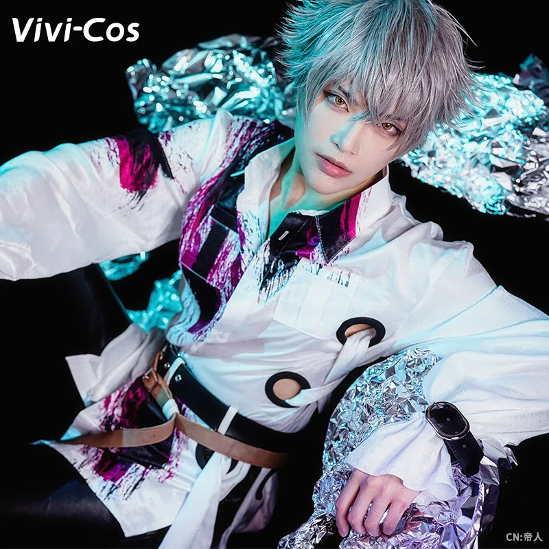 Vivi-Cos Game Ensemble Stars Sakuma Rei Cool Handsome Suit Cosplay Unisex Costume Role Play Party New M-XL