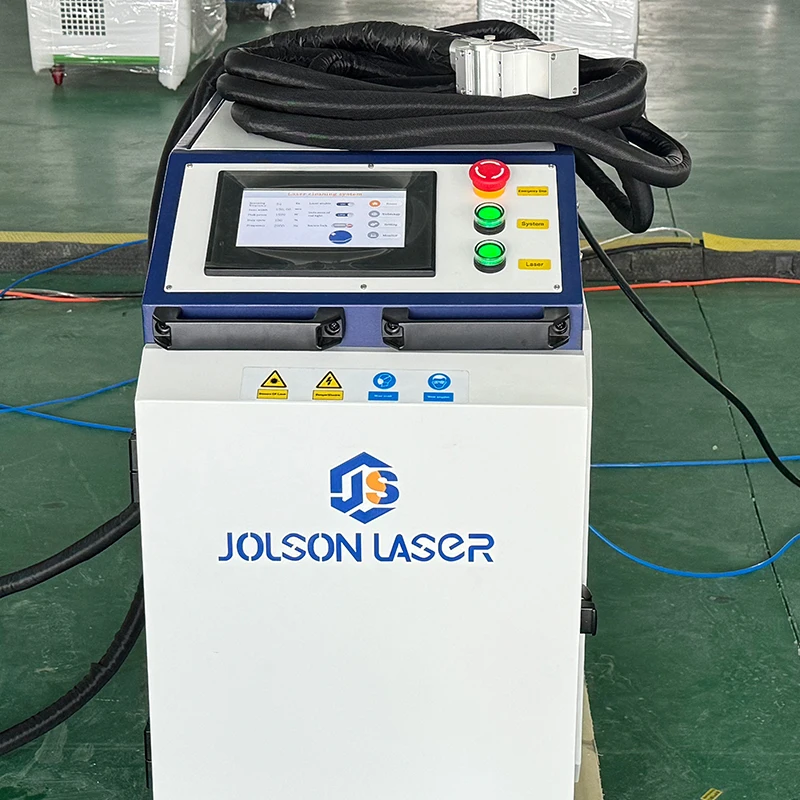 1500W Continuous Wave Laser Cleaning Machine for Rust and Paint Removal Industrial Cleaner Oil Remover