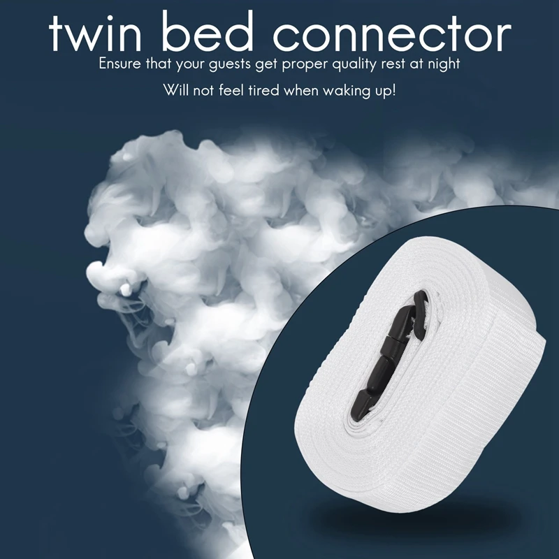 Bed Bridge Twin To King Converter Kit-Bed Filler To Make Twin Beds Into King Connector-Twin Bed Connector & Mattress Connector F