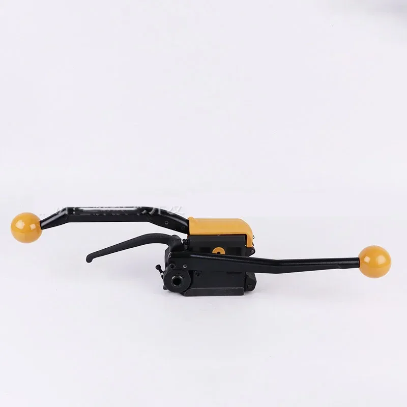 For A333 Manual Sealless Steel Strapping Machine Bander Binding Steel Strapping Tool Packing Machinery for 12.7-19mm Steel Strip