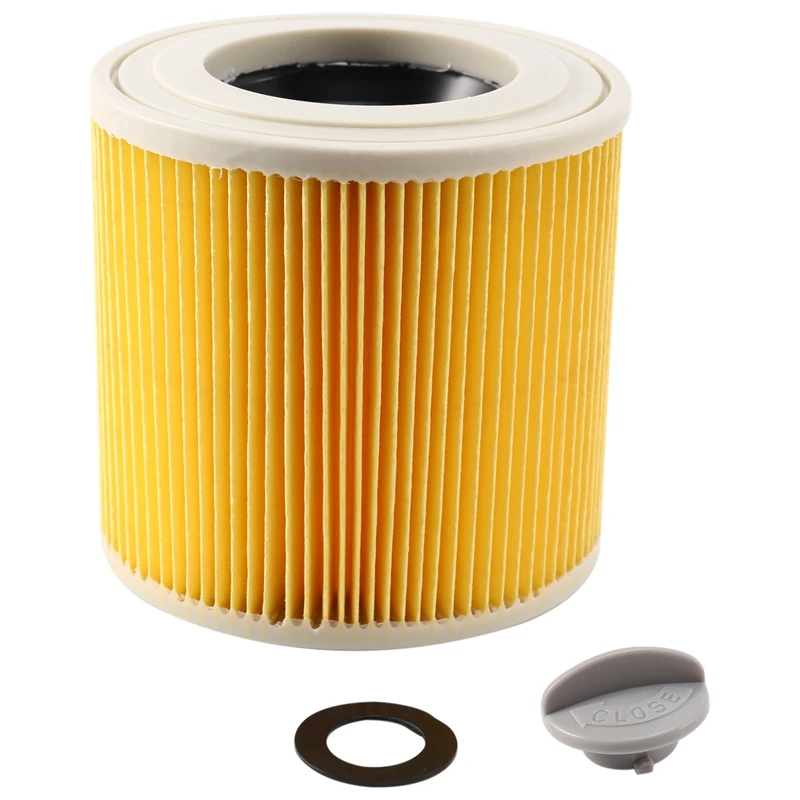 Substituição Ar Poeira Filtros Sacos para Karcher Aspiradores, HEPA Cartucho do filtro, WD2250, WD3.200, MV2, MV3, WD3, WD3, Qualidade Superior