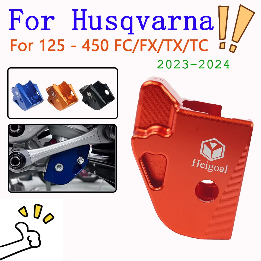 

Accessories Rear Shock Absorber Linkage Guard Protector For Husqvarna 125 150 250 300 350 450 501 FE TE TC FC TX FX 2023 2024