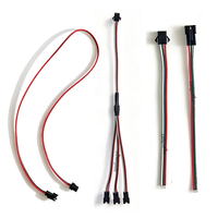 3pin SM Connector 22/20AWG Male Female Plug LED Connector Cable For LED Strip Car Battery Pack DIY Led Strip Light Lamp Driver