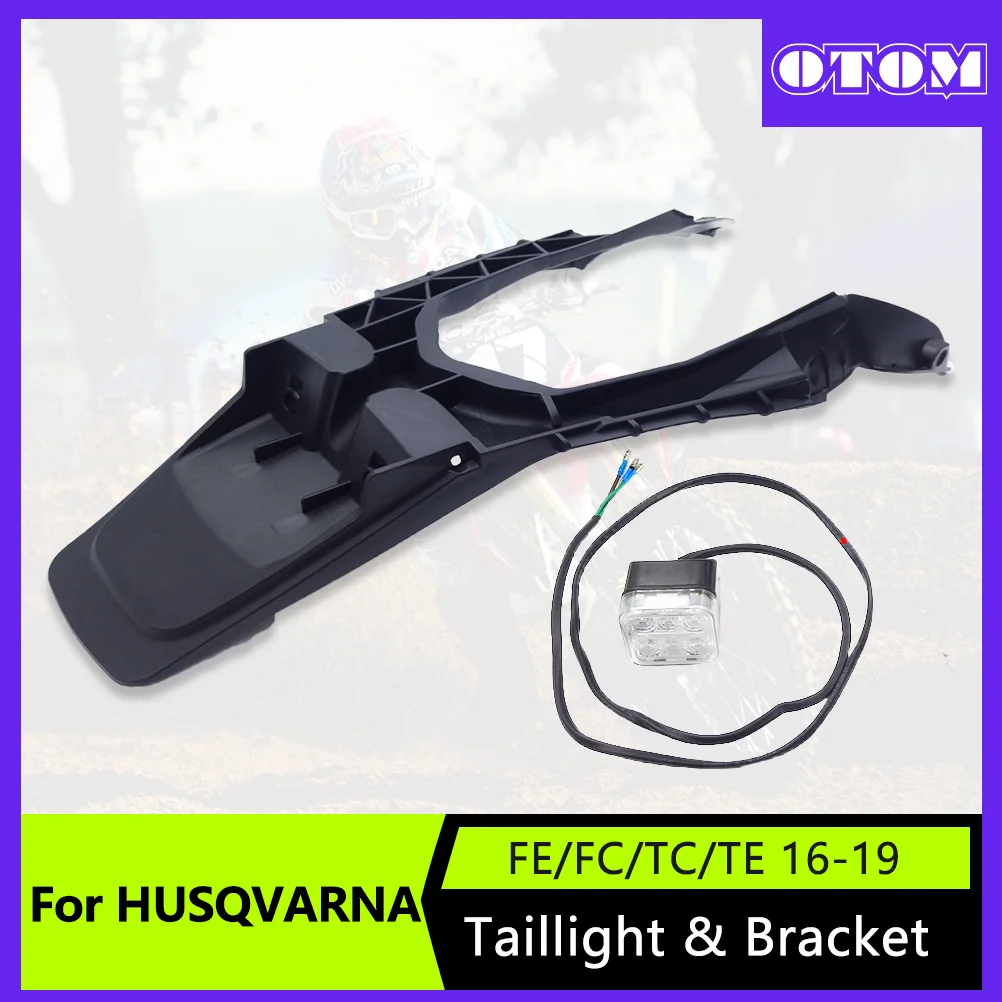

OTOM Motocross LED Tail Light Taillight Mount Bracket For HUSQVARNA FC TC FE FX TE 2016-2019 Taillight & Bracket Combo Kit
