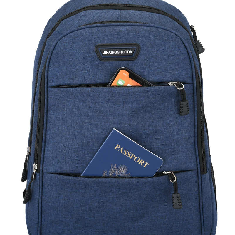 Fashion Leisure Men's Backpack Big Capacity Lightweight Nylon Travel Backpack School Bag Unisex Student Laptop Backpack Mochilas image 6