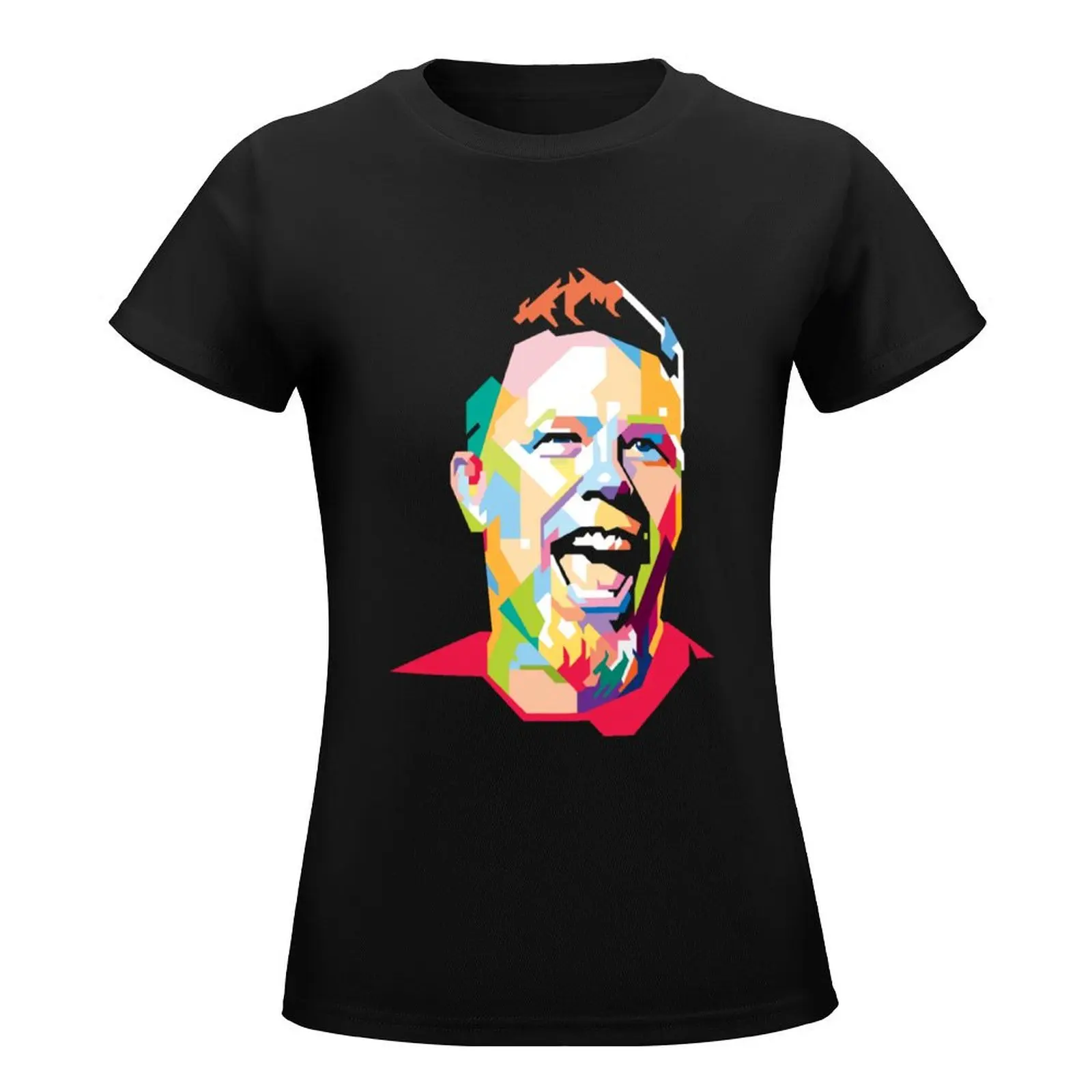 James Hetfield T-Shirt graphics lady clothes t-shirts for Women pack