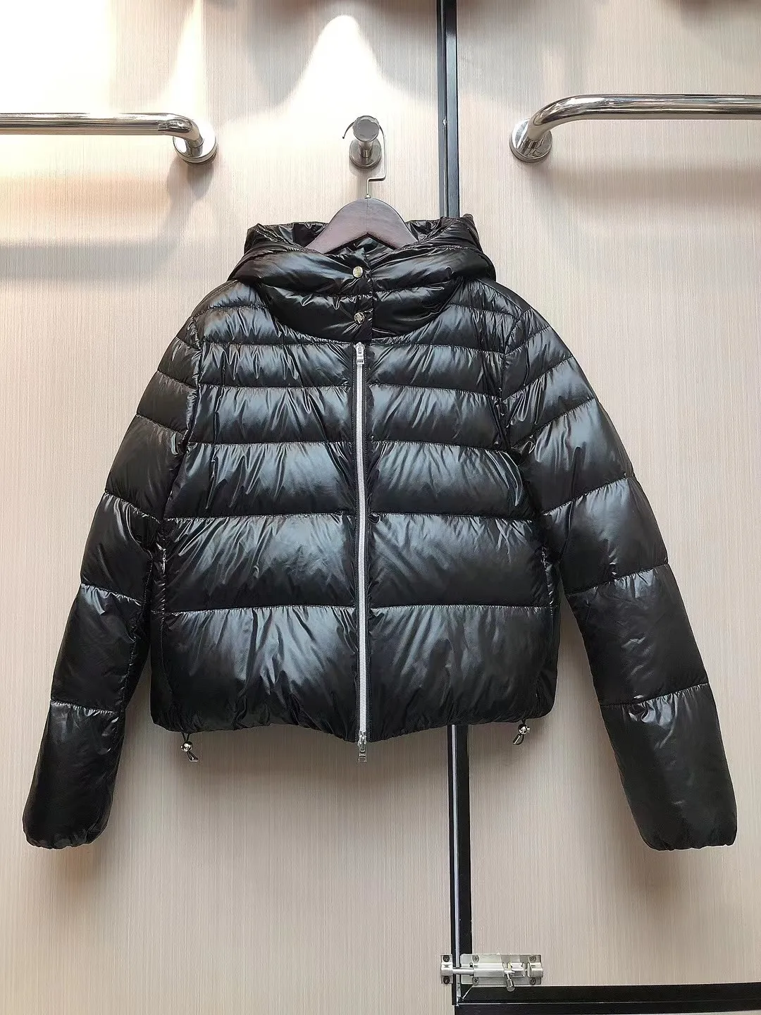 سترة بغطاء للرأس بسحاب عالي الرقبة جديدة 2025H مع مزاج، سترة للتنقل، سترة قصيرة، ملابس خارجية #6