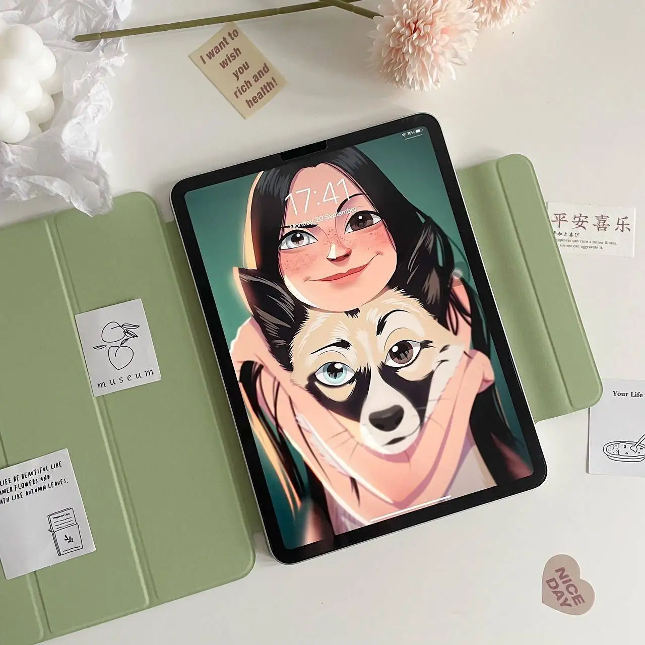 Magnetic Case For iPad A16 10th Air 4/5 Pro 12.9 11 2nd 3rd 4th Mini6/7 A17 Pro for iPad Pro 11 13 Generation M4 2024 M5 2025