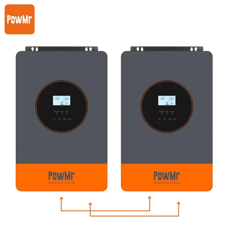 

Гибридный солнечный инвертор 12.4 кВт 48В 220В для автономных систем с контроллером MPPT 120А